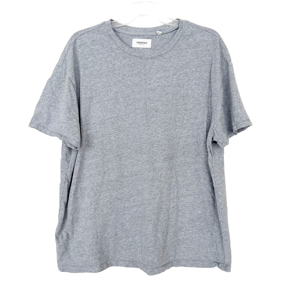 Essentials Fear Of God Gray Short Sleeve T Shirt Sz S